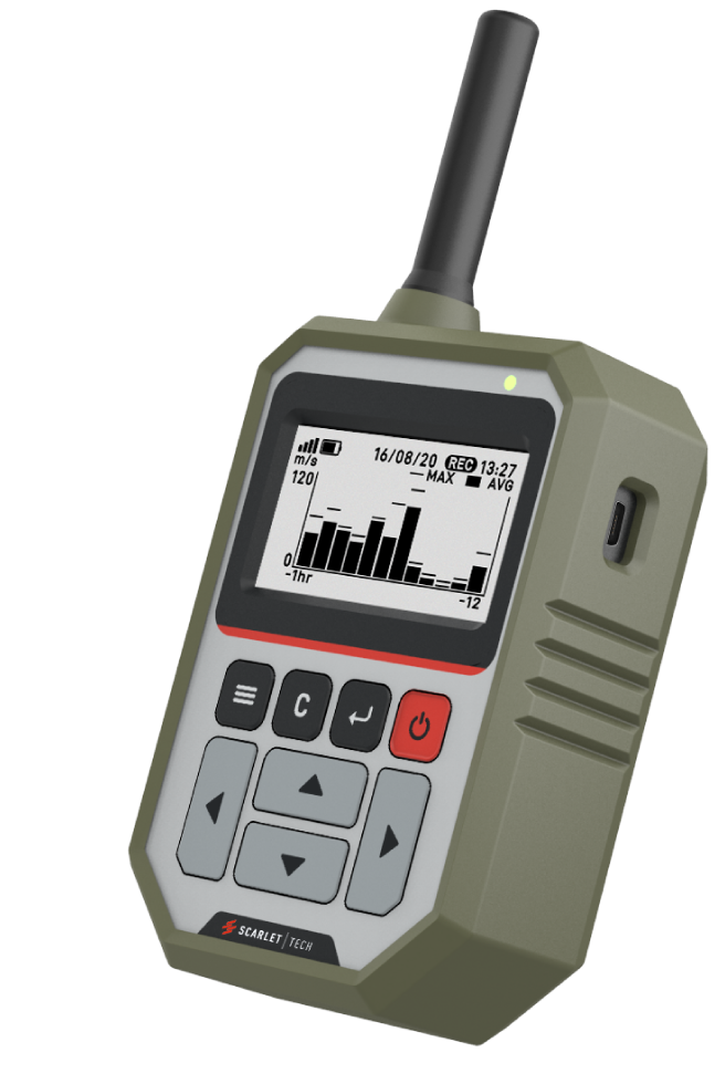 Wind Speed & Anemometer Data Logger