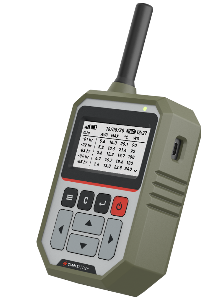 Wind Speed & Anemometer Data Logger