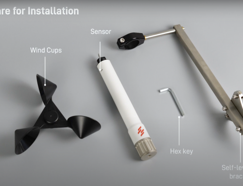 WR-3 Plus Installation Guide：How to Mount Wind Sensor?