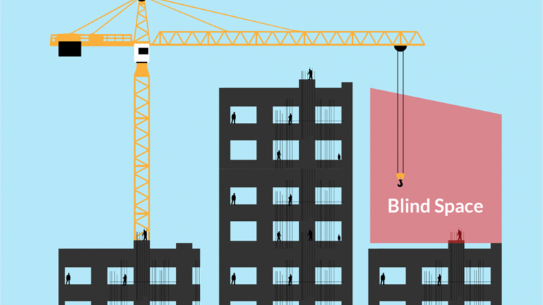 Blind Spots in Construction Sites