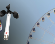 WR-3 Plus wireless anemometer has been utilized at the Palanga Ferris Wheel in Lithuania to ensure wind safety during its operations.