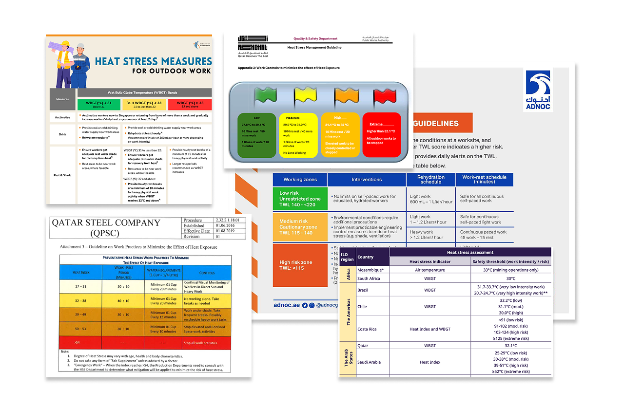 Comply with Heat Safety Guidelines