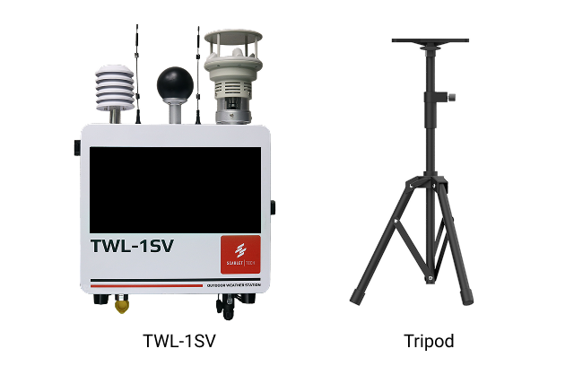 TWL-1SV Online Heat Stress Weather Station Package List