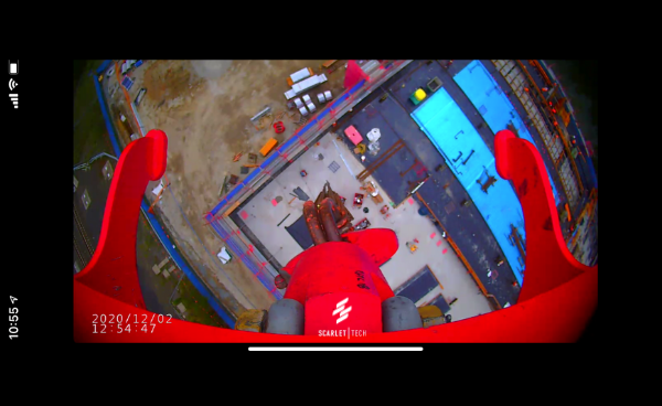 Scarlet HerculesPro Minimize Blind Lift on Tower Crane Lifting Operations