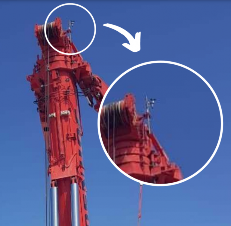 Crane Anemometer Guide: Why Use an Anemometer on a Crane?