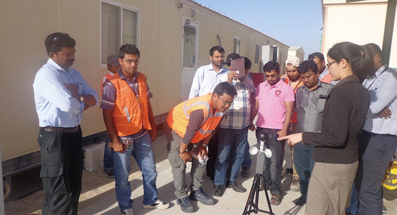 Etihad rail project visit