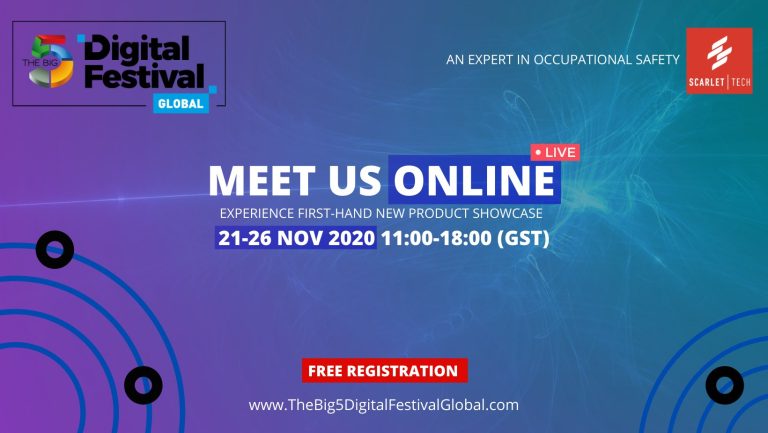 Meet Scarlet Tech at the Big 5 Virtual Exhibition this November 23-26: Save Your Seat, Register Now!