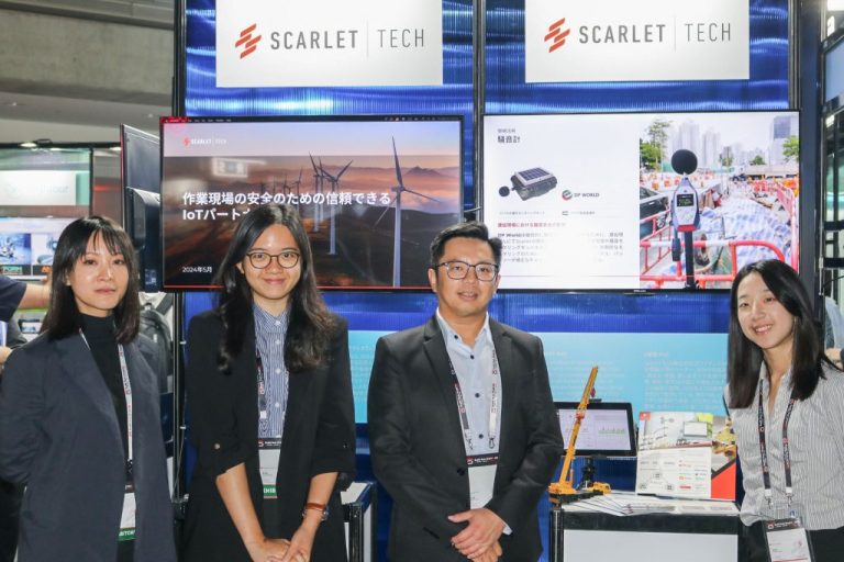 Scarlet Tech Reveals New IoT Solutions at SusHi Tech Tokyo 2024