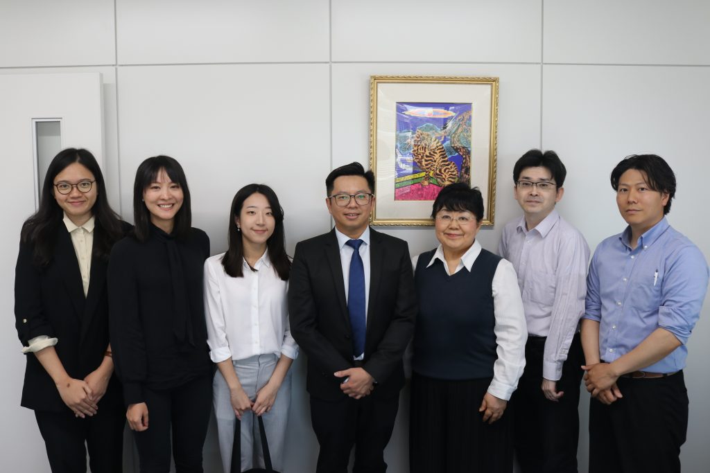 Visiting our valued business partner, Sato Shouji Inc., at their office