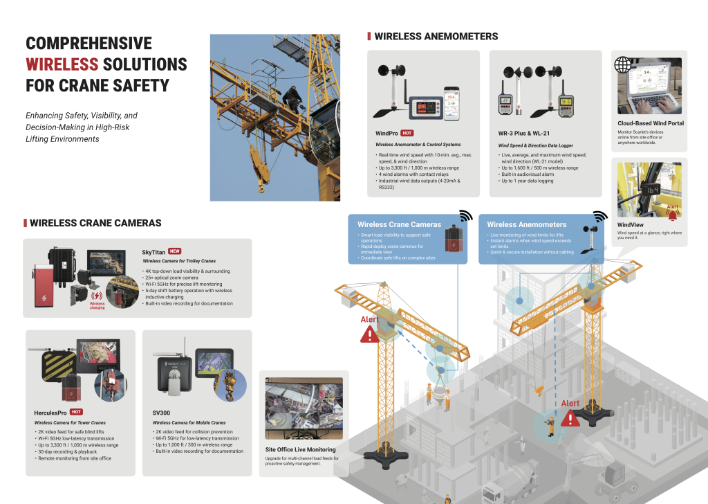 Scarlet comprehensive wireless crane safety solutions at CONEXPO 2026