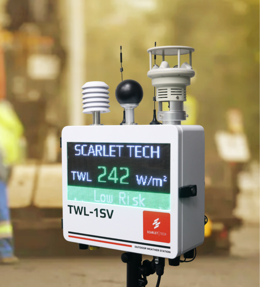 TWL-1SV heat stress weather station
