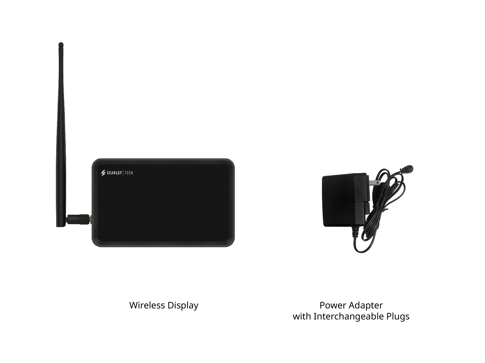 WindView display and power adapter